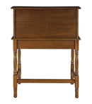 Palmetto Warm Honey Roll Top Secretary Desk