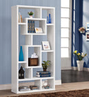 10-Shelf Bookcase White