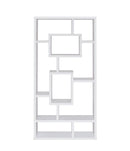 10-Shelf Bookcase White