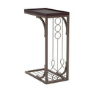 Accent Table Brown And Burnished Copper