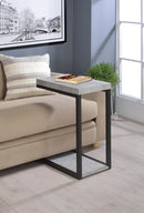 Accent Table Cement And Black