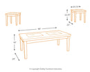 Denja Occasional Living Room Table Set of 3