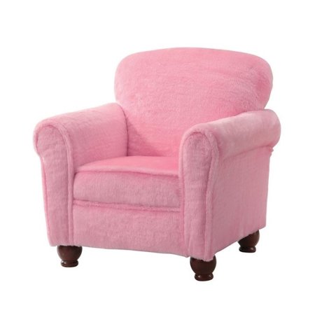 Youth Seating Kids Upholstered Accent Chair, Pink