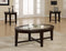 3-Piece Occasional Table Set Cappuccino