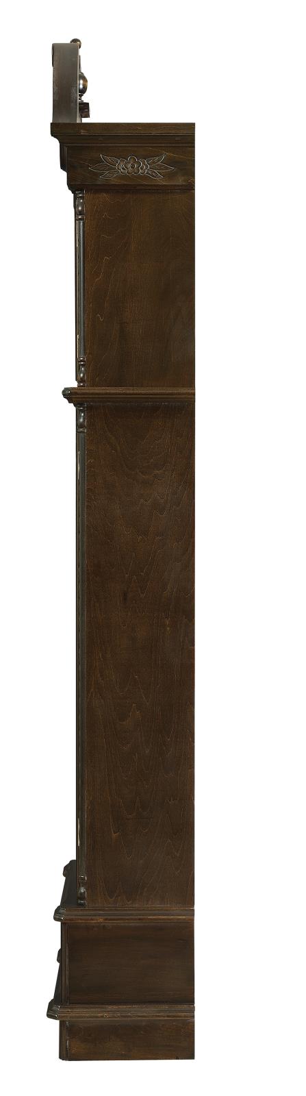 Grandfather Clock With Chime Golden Brown