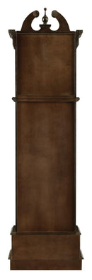 Grandfather Clock With Chime Golden Brown