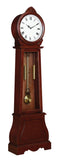 Grandfather Clock With Chime Brown Red