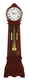 Grandfather Clock With Chime Brown Red