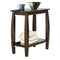 1-Shelf Chairside Table Cappuccino