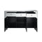 Fueyes 3-Drawer Accent Cabinet Silver