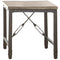 Jersey Industrial Square End Table in Antique Tobacco